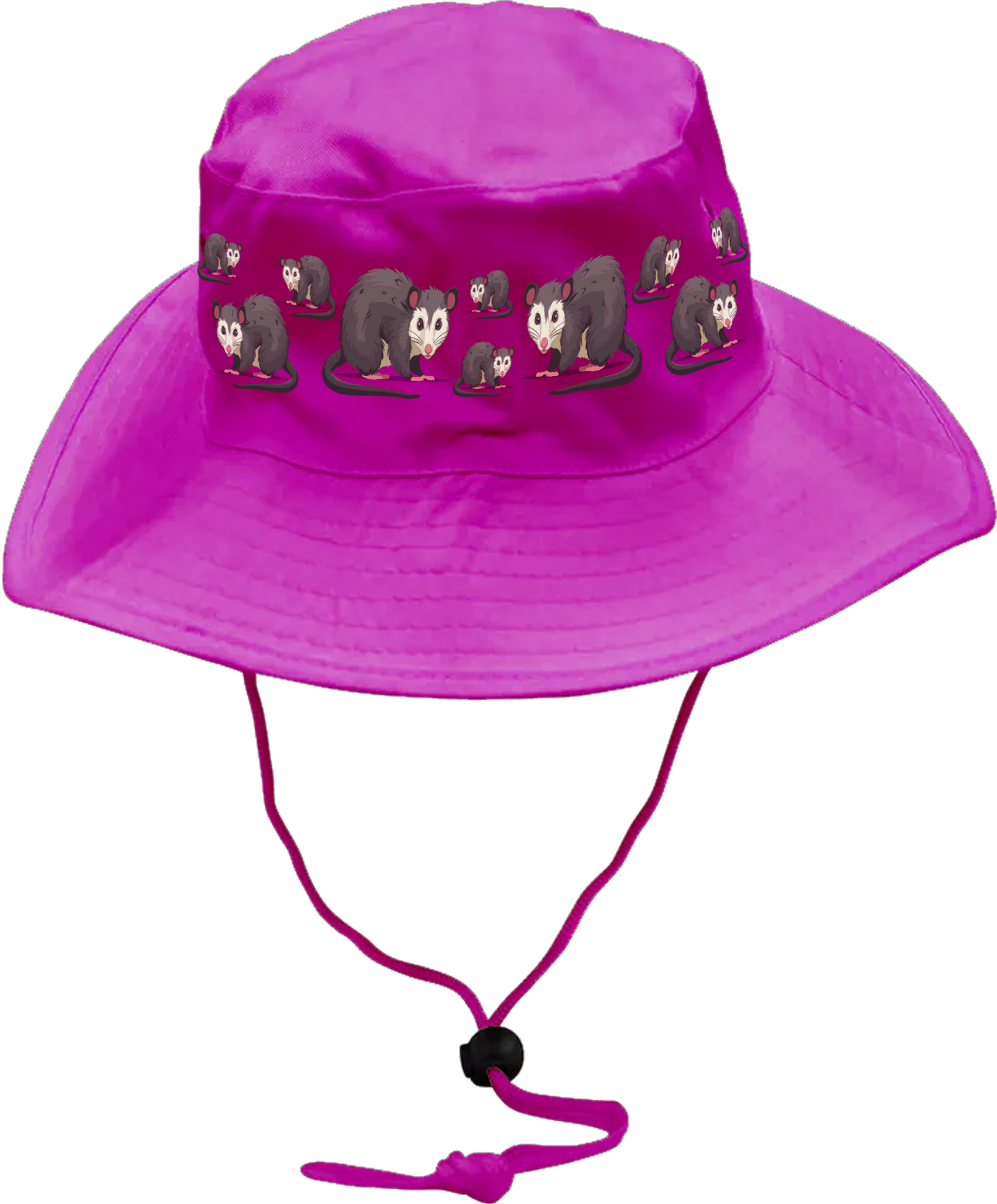 Pesky Possum Wide Brim Hat