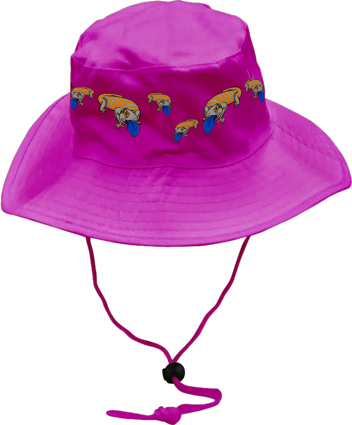 Bluey Lizard Wide Brim Hat