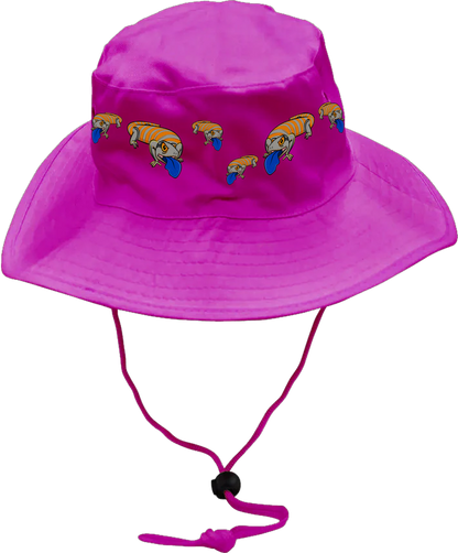 Bluey Lizard Wide Brim Hat