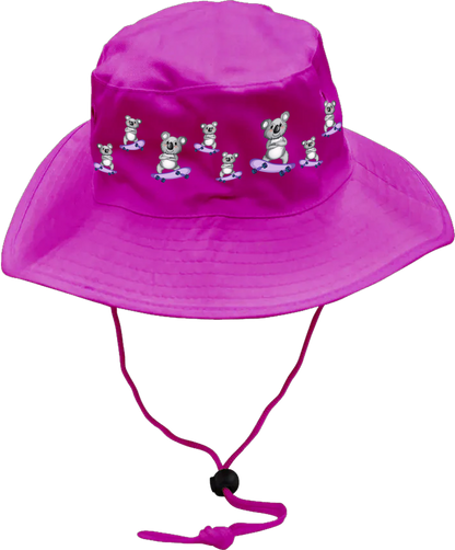 Skater Koala Wide Brim Hat