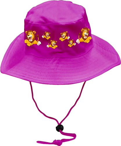 Leo Lion Wide Brim Hat