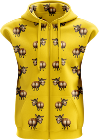 Donkey Sleeveless Full zip hoodies 1