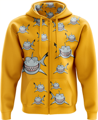 Snazzy Shark Full Zip Hoodies Jacket 7
