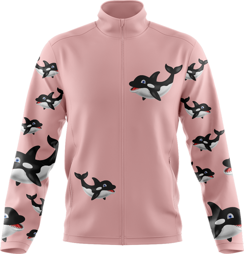 Orca Whale Full Zip Track Jacket