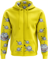 Snazzy Shark Full Zip Hoodies Jacket 11