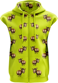 Donkey Sleeveless Full zip hoodies 4