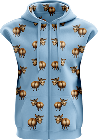 Donkey Sleeveless Full zip hoodies 2