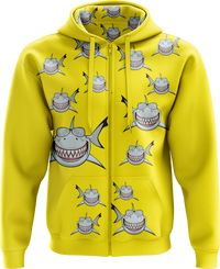 Snazzy Shark Full Zip Hoodies Jacket 5