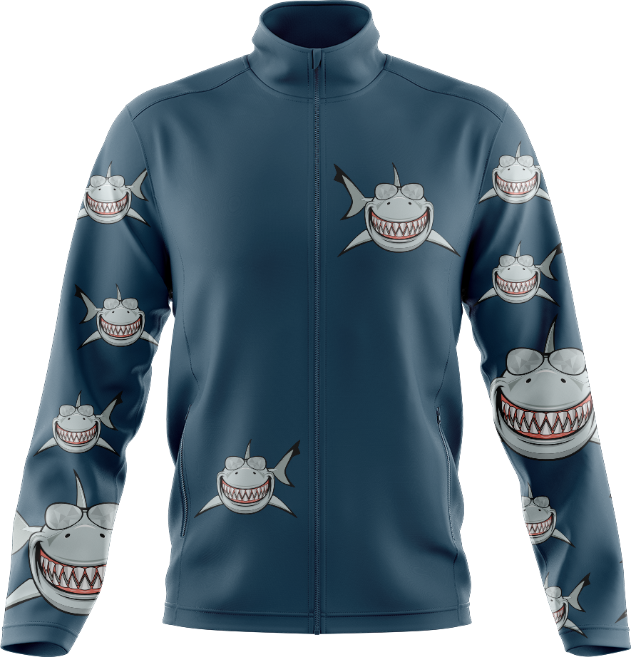 Snazzy Shark Full Zip Track Jacket