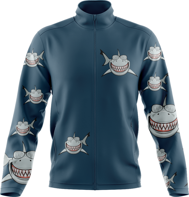 Snazzy Shark Full Zip Track Jacket