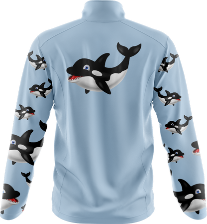 Orca Whale Full Zip Track Jacket