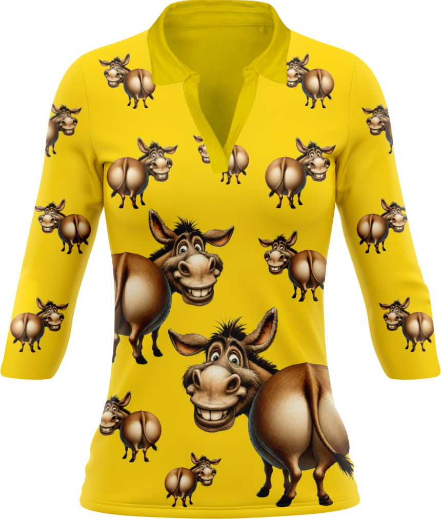 Donkey Ladies Short Sleeve Polo