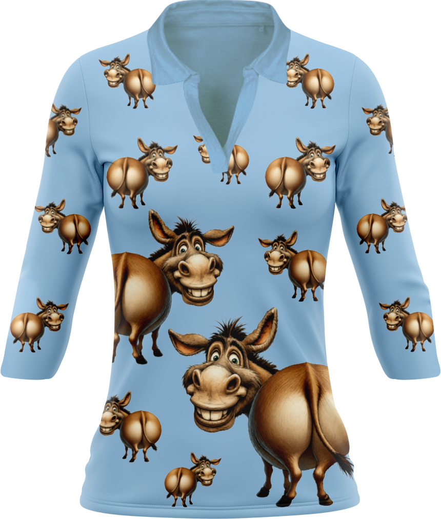Donkey Ladies Short Sleeve Polo