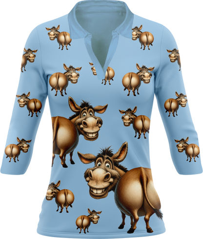 Donkey Ladies Short Sleeve Polo