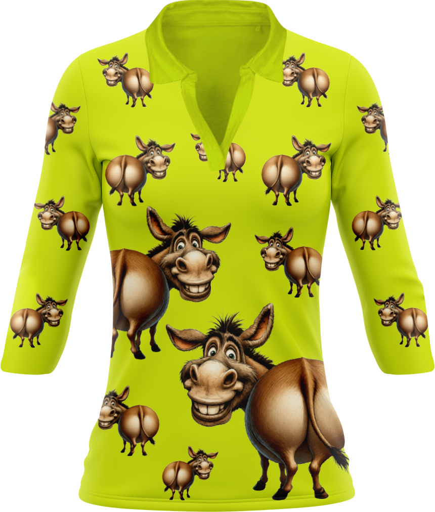 Donkey Ladies Short Sleeve Polo