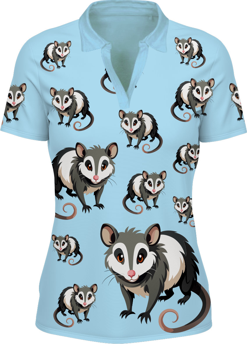 Pesky Possum Women's Polo