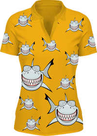 Snazzy Shark Women's Polo 4
