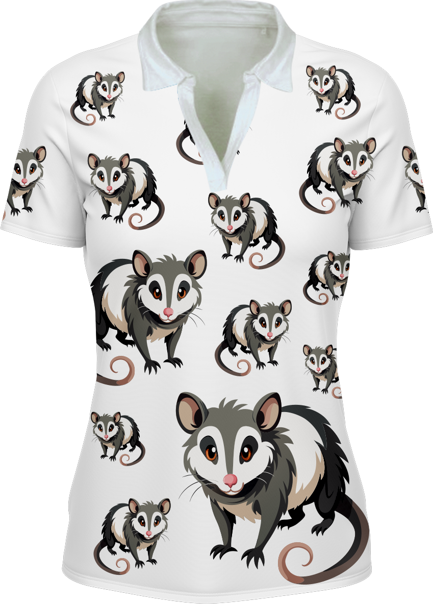 Pesky Possum Women's Polo