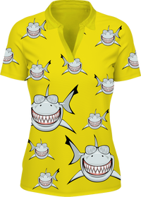 Snazzy Shark Women's Polo 3