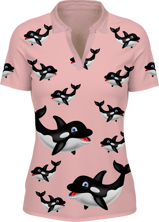 Orca Whale Women's Polo