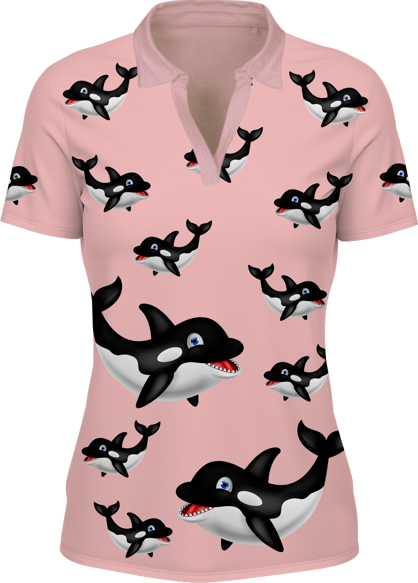 Orca Whale Women's Polo