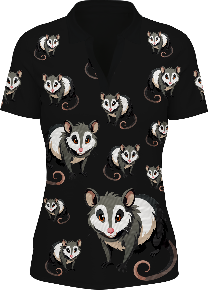 Pesky Possum Women's Polo