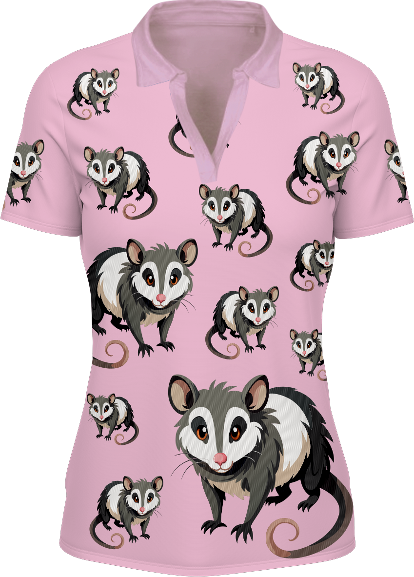 Pesky Possum Women's Polo
