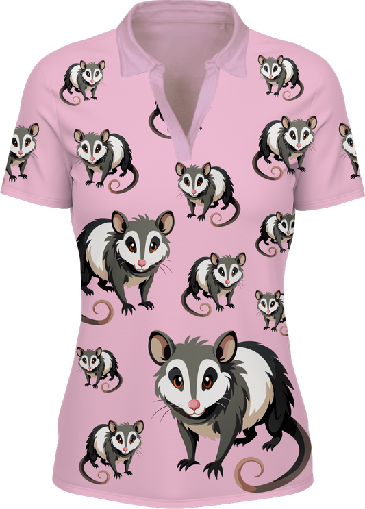 Pesky Possum Women's Polo