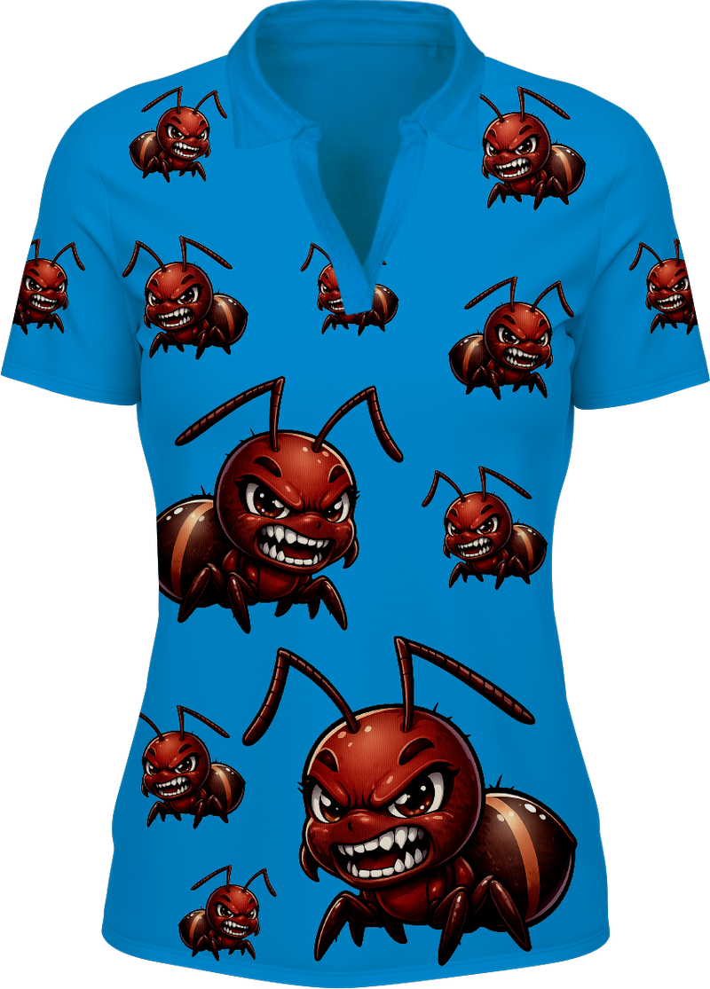 Chinchilla Ants Ladies Polo