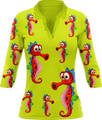 Sassy Seahorse Women's Polo 6