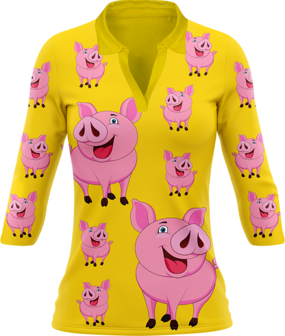 Percy Pig Women's Polo