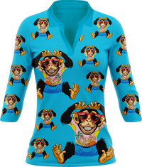 Cheeky Monkey Women's Polo 6