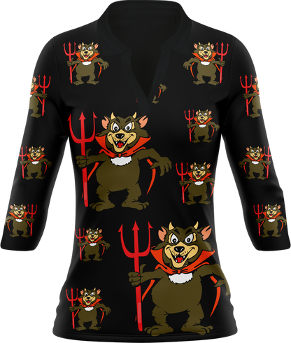 Devil Wears Fungear Women's Polo