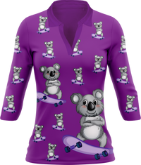 Skater Koala Women's Polo 7