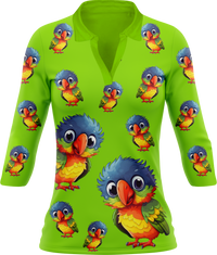 Rainbow Lorikeet Women's Polo 5