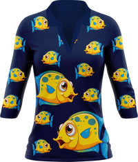 Fish out of water Women's Polo 11