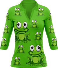 Freaky Frog Women's Polo 7