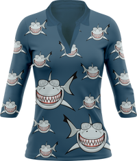 Snazzy Shark Women's Polo 6