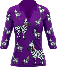 Ziva Zebra Women's Polo 6