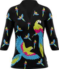 Majestic Macaw Women's Polo 8