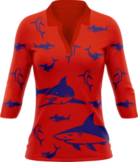 Swim With Sharks Women's Polo 5