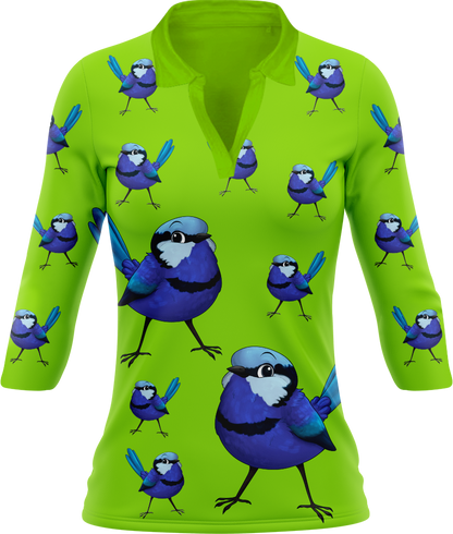 Blue Wren Women's Polo