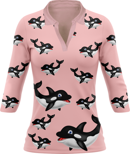 Orca Whale Women's Polo