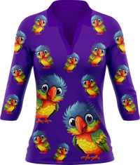 Rainbow Lorikeet Women's Polo 7