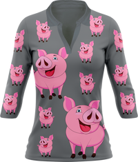 Percy Pig Women's Polo 6