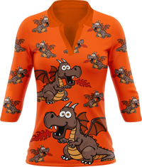 Dopey Dragon Women's Polo 6