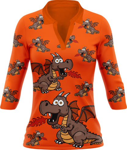 Dopey Dragon Women's Polo