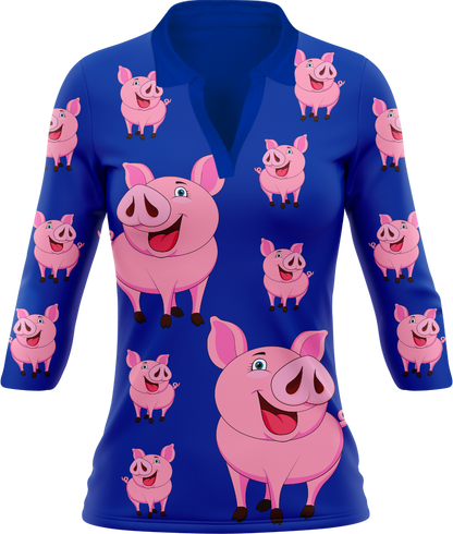 Percy Pig Women's Polo