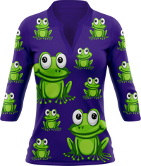 Freaky Frog Women's Polo 6