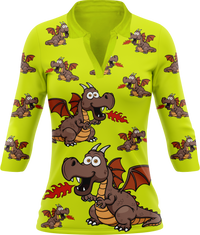 Dopey Dragon Women's Polo 8